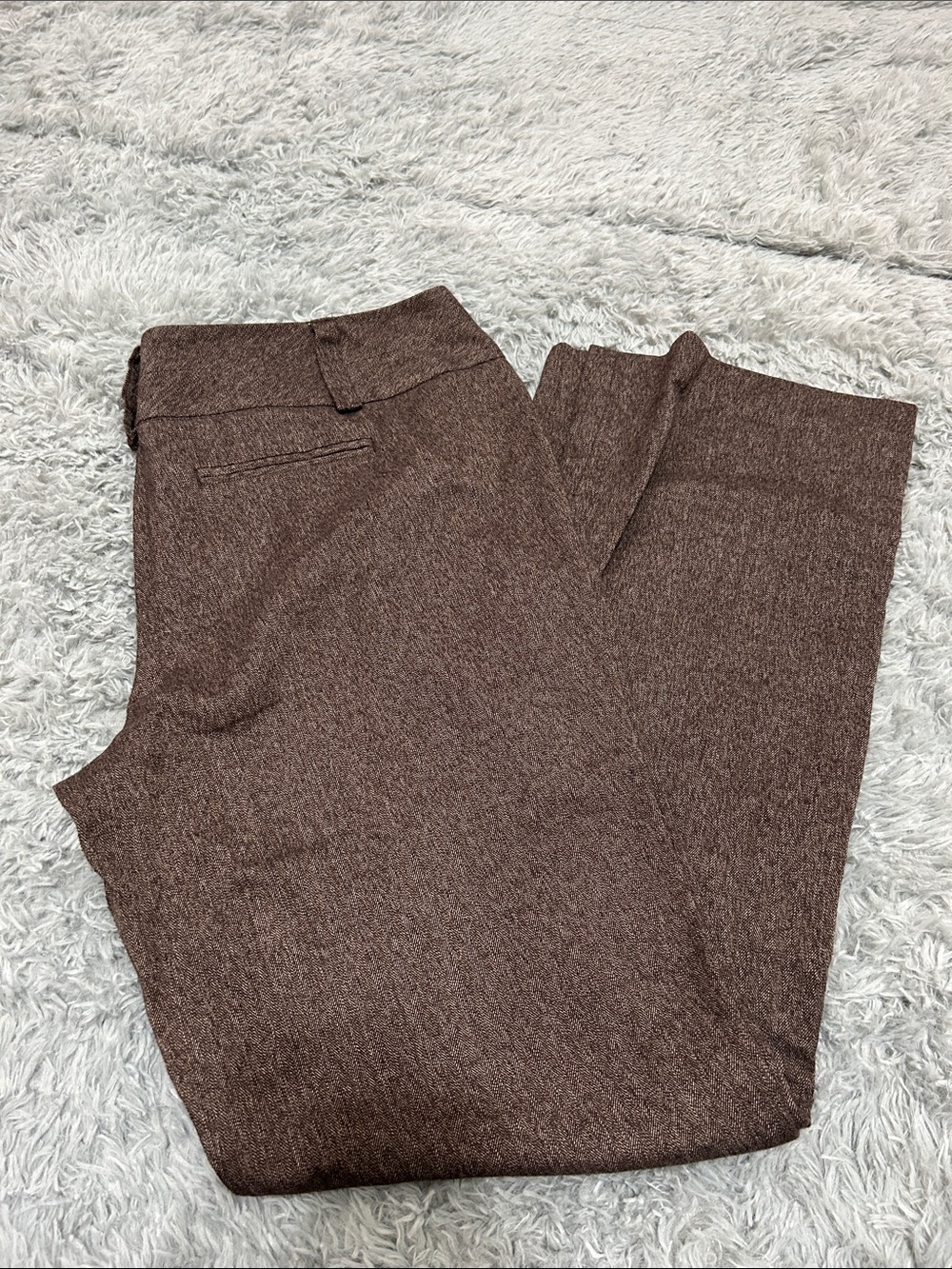 Maurices Brown Women's Dress Pants 17/18L 33” inseam